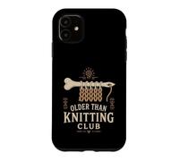 Carcasa para iPhone 11 Nalbinding - Aguja de Hueso para Artista de Fibra Textil Antigua