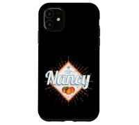 Carcasa para iPhone 11 Nancy City Grand EST Francia Retro Mirabelle Vintage