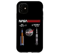 Carcasa para iPhone 11 NASA Artemis Apollo Luna Misión SLS Saturn V