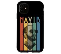 Carcasa para iPhone 11 Nayib Bukele El Salvador Líder Estilo Retro Gráfico