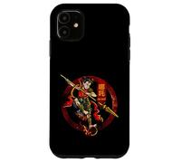 Carcasa para iPhone 11 Ne Zha Antigua Mitología China Dioses Protección Deidad