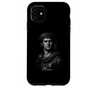 Carcasa para iPhone 11 Nero Emperador Romano Retrato Antiguo Icono de Roma
