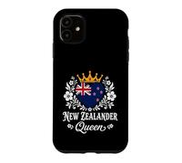 Carcasa para iPhone 11 New Zealander Queen New Zealand Flag Proud Woman