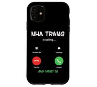 Carcasa para iPhone 11 Nha Trang está Llamando y Debo IR a Vietnam de Viaje