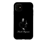 Carcasa para iPhone 11 Niccolò Paganini Romantic Era Violín Virtuoso Retrato