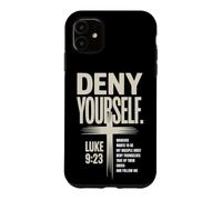 Carcasa para iPhone 11 Niégate a ti Mismo Lucas9:23 Discipulado Cristiano