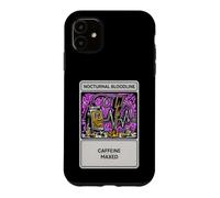 Carcasa para iPhone 11 Nights Owl Gamer Nocturnal Bloodline Caffeine Maxed