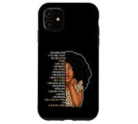 Carcasa para iPhone 11 Niños Black Pride Girls Soy Black Girl Magic Leopard Cheetah