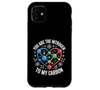 Carcasa para iPhone 11 Nitrógeno a mi Ciencia del Carbono Amor Química