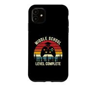Carcasa para iPhone 11 Nivel de Escuela Secundaria Completa Clase de Videojuegos graduación