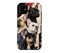Carcasa para iPhone 11 No Apologies Bulldog Francés Urban Streetwear