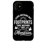 Carcasa para iPhone 11 No Dejes Nada más Que Huellas Senderismo Senderismo al Aire Libre Caminata