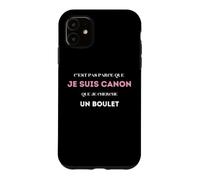 Carcasa para iPhone 11 No es Porque Soy cañón Que busco una Bola