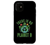 Carcasa para iPhone 11 No Hay Planeta B Reciclaje Retro Cambio Climático Día de la Tierra