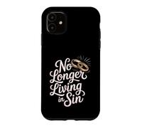 Carcasa para iPhone 11 No Longer Living In Sin Matrimonio, Boda, Pareja -