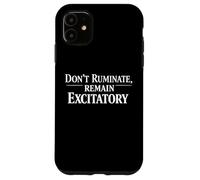 Carcasa para iPhone 11 No rumies, Sigue Siendo un Humor Inteligente excitante