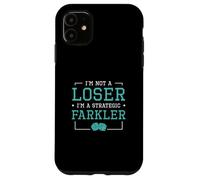 Carcasa para iPhone 11 No Soy un Perdedor Soy un farkler estratégico Divertidos Jugadores de Farkle