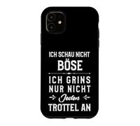 Carcasa para iPhone 11 No Veo Malvado sólo no Estoy en contra de Todos los trompos.