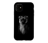 Carcasa para iPhone 11 Noche de Retrato de Primates de Vida Silvestre de Mono místico