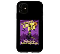 Carcasa para iPhone 11 Noche del papá Viviente película de Zombies Halloween Papá bromea