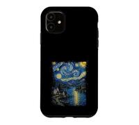 Carcasa para iPhone 11 Noche Estrellada Lake District Reino Unido