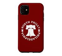 Carcasa para iPhone 11 North Philly Philadelphia City Barrios de Amor fraternal