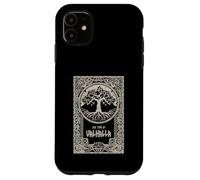 Carcasa para iPhone 11 Nos vemos en Valhalla Viking Tree of Life Mitología nórdica