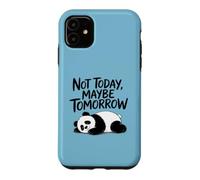 Carcasa para iPhone 11 Not Today, Maybe Tomorrow. Sarcastic Graphic Saying