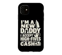 Carcasa para iPhone 11 Nuevo Padre Papá Anuncio High Five Humor