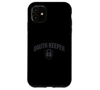 Carcasa para iPhone 11 OAuth Keeper Ciberseguridad TI Humor Diseño