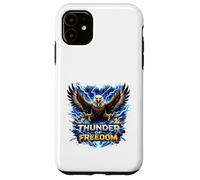 Carcasa para iPhone 11 Obra de Arte de Thunder Eagle Freedom Power