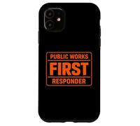 Carcasa para iPhone 11 Obras Públicas Primeros Responsables Apoyan a la Tripulación