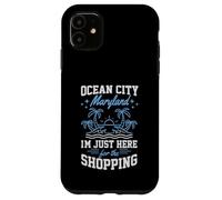Carcasa para iPhone 11 Ocean City Maryland Estoy Aquí para Las Chicas De Compras