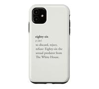 Carcasa para iPhone 11 Ochenta y Seis Diccionario Definición Activista Político Diseño