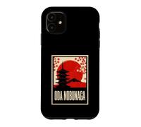 Carcasa para iPhone 11 Oda Nobunaga Samurai Warlord Japón Atardecer