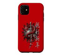Carcasa para iPhone 11 Oficial Spiral Oriental Dragon Gothic Fantasy