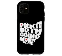 Carcasa para iPhone 11 Ohio Euchre Pick It Up I'm Going Alone - Juego de Cartas