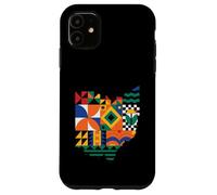 Carcasa para iPhone 11 Ohio Modern Patchwork Quilt