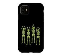 Carcasa para iPhone 11 Ohio Skeleton Halloween Retro Vintage Aesthetic Graphic