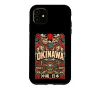 Carcasa para iPhone 11 Okinawa Shisa Guardians Island Heritage - Recuerdo japonés