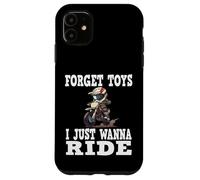 Carcasa para iPhone 11 Olvídate de los Juguetes Que Solo Quiero Montar, Moto de Cross para niños