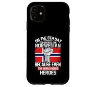 Carcasa para iPhone 11 On The Eighth Day God Created The Norwegian Pride Heroes
