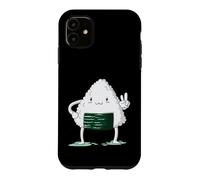 Carcasa para iPhone 11 Onigiri Muestra el Signo de la Paz