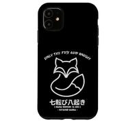 Carcasa para iPhone 11 Only Fox God Knows. Nana korobi ya Oki. Fall Seven Times