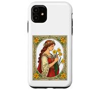 Carcasa para iPhone 11 Orgullo Art Nouveau St Davids Day