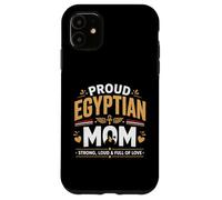Carcasa para iPhone 11 Orgullosa mamá egipcia, Fuerte Amor Total