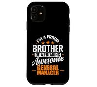 Carcasa para iPhone 11 Orgulloso Hermano Freaking Impresionante Gerente General