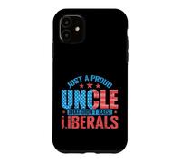 Carcasa para iPhone 11 Orgulloso tío Conservador Anti-Liberal