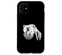 Carcasa para iPhone 11 Oso con Ruth Bader Ginsburg Collar I Dissent RGB