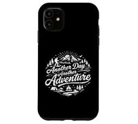 Carcasa para iPhone 11 Otro día Otra Aventura Senderismo Camping Diseño al Aire Libre
